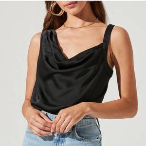 ASTR THE LABEL - Asymmetric Sleeveless Bodysuit